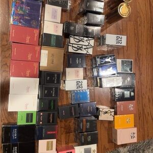 Dior and other types Fragrance for sell - Black, White, Gold Packaging